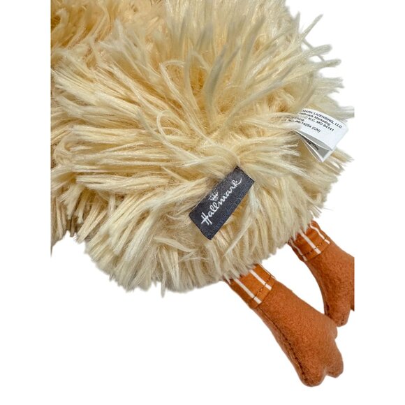 Vtg Hallmark Moptops Chick Plush 13" Stuffed Animal Easter Bunny Satchel - Picture 5 of 6